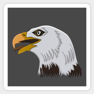 eagle head Sticker